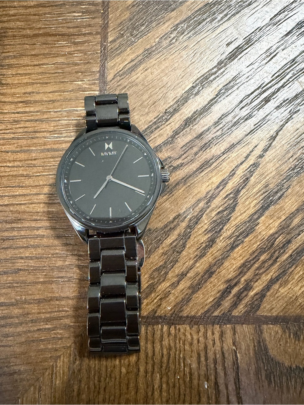 MVMT Black Dial Black Bracelet Men's Watch